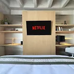 New Loft W Ks Bed W Airconditioner At Roma Norte