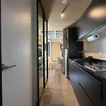 New Loft W Ks Bed W Airconditioner At Roma Norte