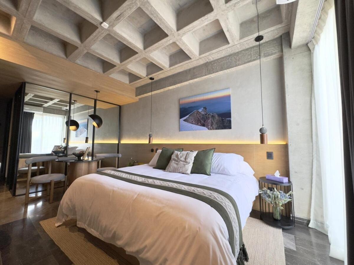 New Loft W Ks Bed W Airconditioner At Roma Norte * Mexico City