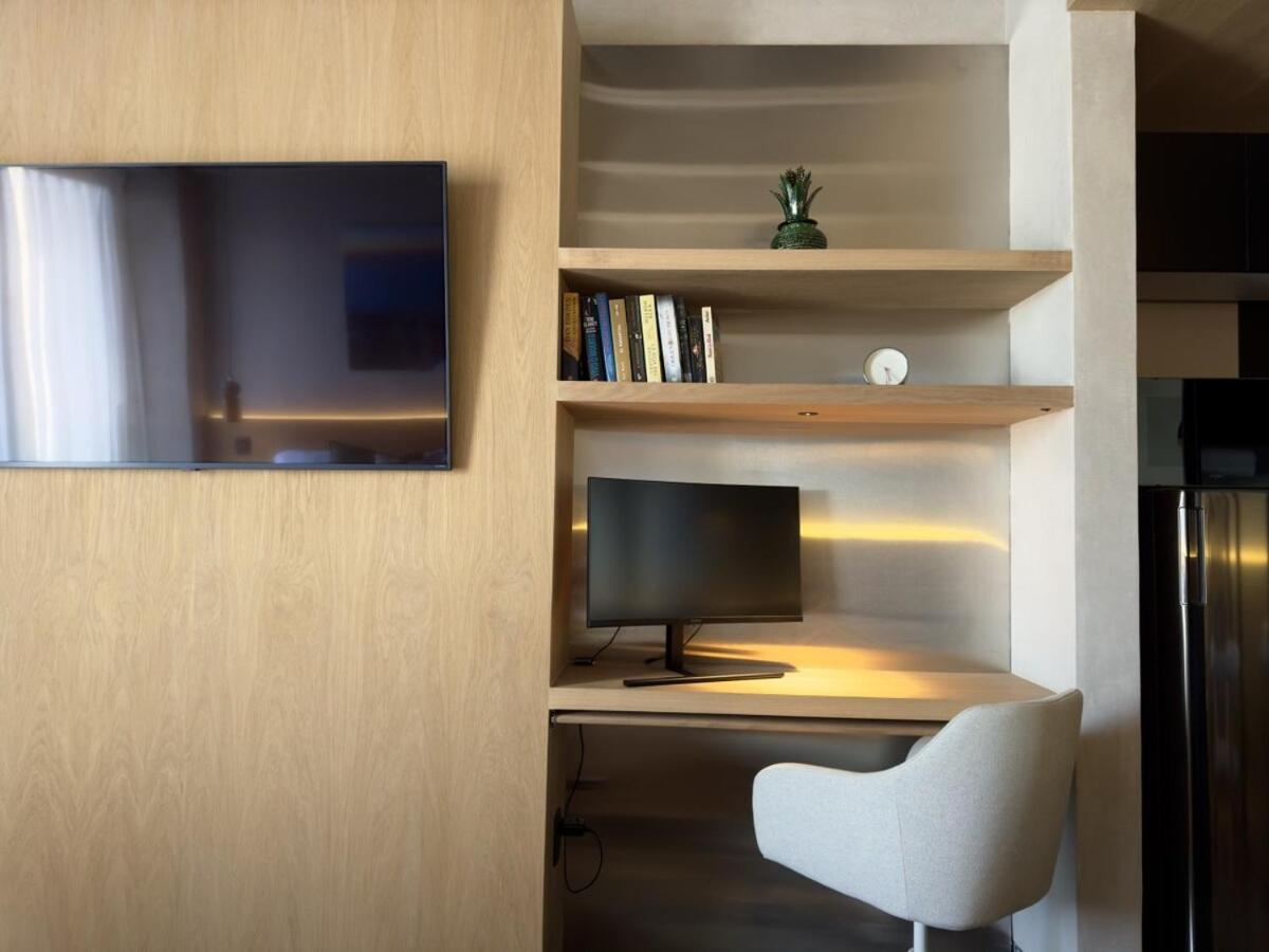 Apartment New Loft W Ks Bed W Airconditioner At Roma Norte *